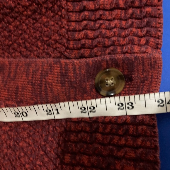 Land’s End Women’s Waffle-Knit Cardigan - Picture 7 of 8